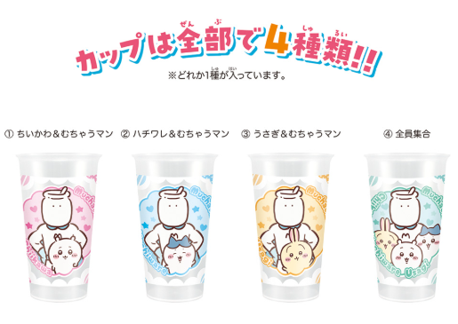 ちいかわふりふりシェイクいつからいつまで？値段・種類・商品詳細まとめ